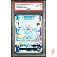 PSA 10 Cross Guild SP Alt Art OP09-057 R ONE PIECE Card Game Japanese 2025