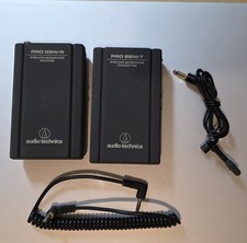 Audio-Technica Pro 88W/R Wireless Microphone System As Shown Powers On