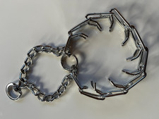 Herm SPRENGER Prong Dog Training Collar Chrome Plated Sd-M Dog 19" - 21" around