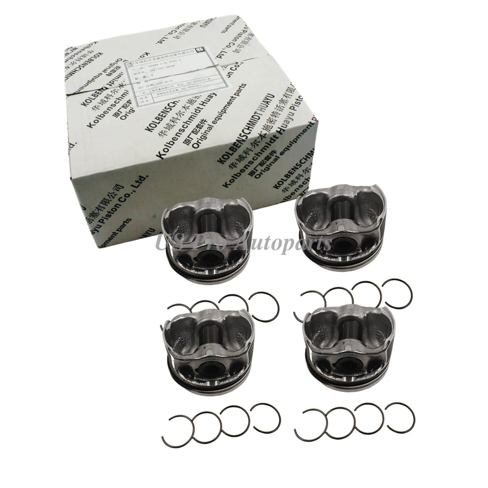 06H107065DM For A6 Q5 2011-2015 2.0 OEM KolbenSchmidt Upgraded Pistons - Bild 2 von 4