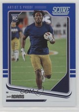 2018 Score Rookies Artist's Proof 3/35 Josh Adams #364 0b2