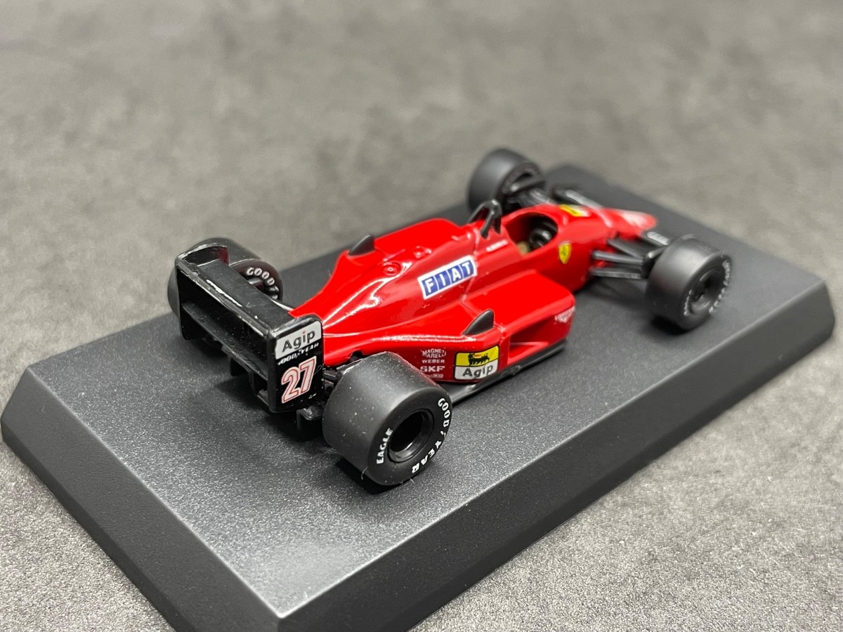 Kyosho 1/64 Ferrari F1 collection1 F1-87/88C #27 M.Alboreto