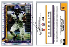 Aaron Jones Sr. Pulsar 2025 Topps Chrome Football #201 Minnesota Vikings RB