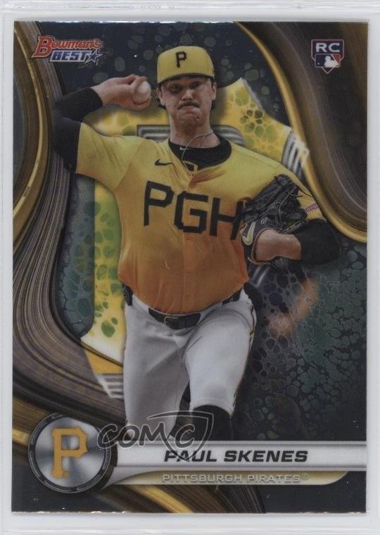 2024 Bowman's Best Paul Skenes #53 Rookie RC ex1