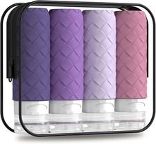Travel Bottles Toiletries TSA Approved Silicone Travel Size Containers
