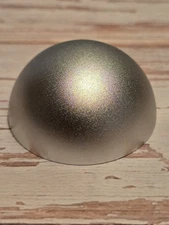 Vinyl Record 45rpm Spindle Adaptor silver Aluminum