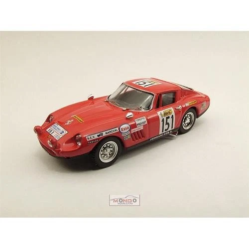 1:43 Best Ferrari 275 Gtb Tour De France 1970 Corentin Be9383 Auto Diecast Model - Immagine 2 di 2