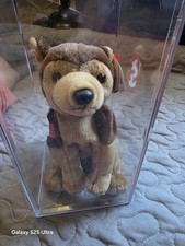 Ty Beanie Baby Courage 2001 Plush Bear Police & Fire Benefit Fund Edition