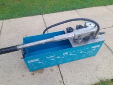 KATSU Pressure Test Pump,Manual Hand Hydraulic 12L 0-50 Bar. Read Description.