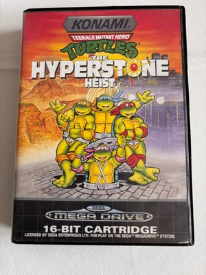 Turtles The Hyperstone Heist -Sega Mega Drive -PAL- ohne Anleitung