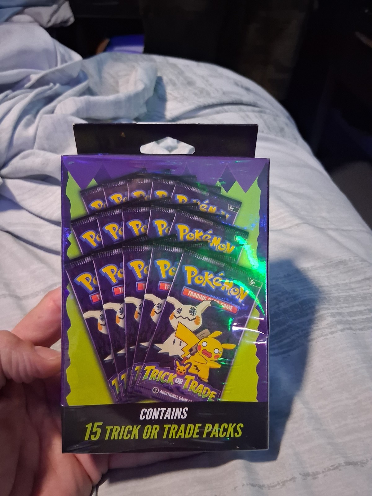 Pokémon Trick or Trade Booster Pack Box 15 Packs 2025 Sealed Box