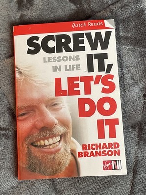 Screw It, Let's Do It : Lessons in Life by Richard Branson (2006, Perfect)
