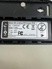 EOLIS 3D WIREFREE RTS Black FCC Somfy Vibrati...