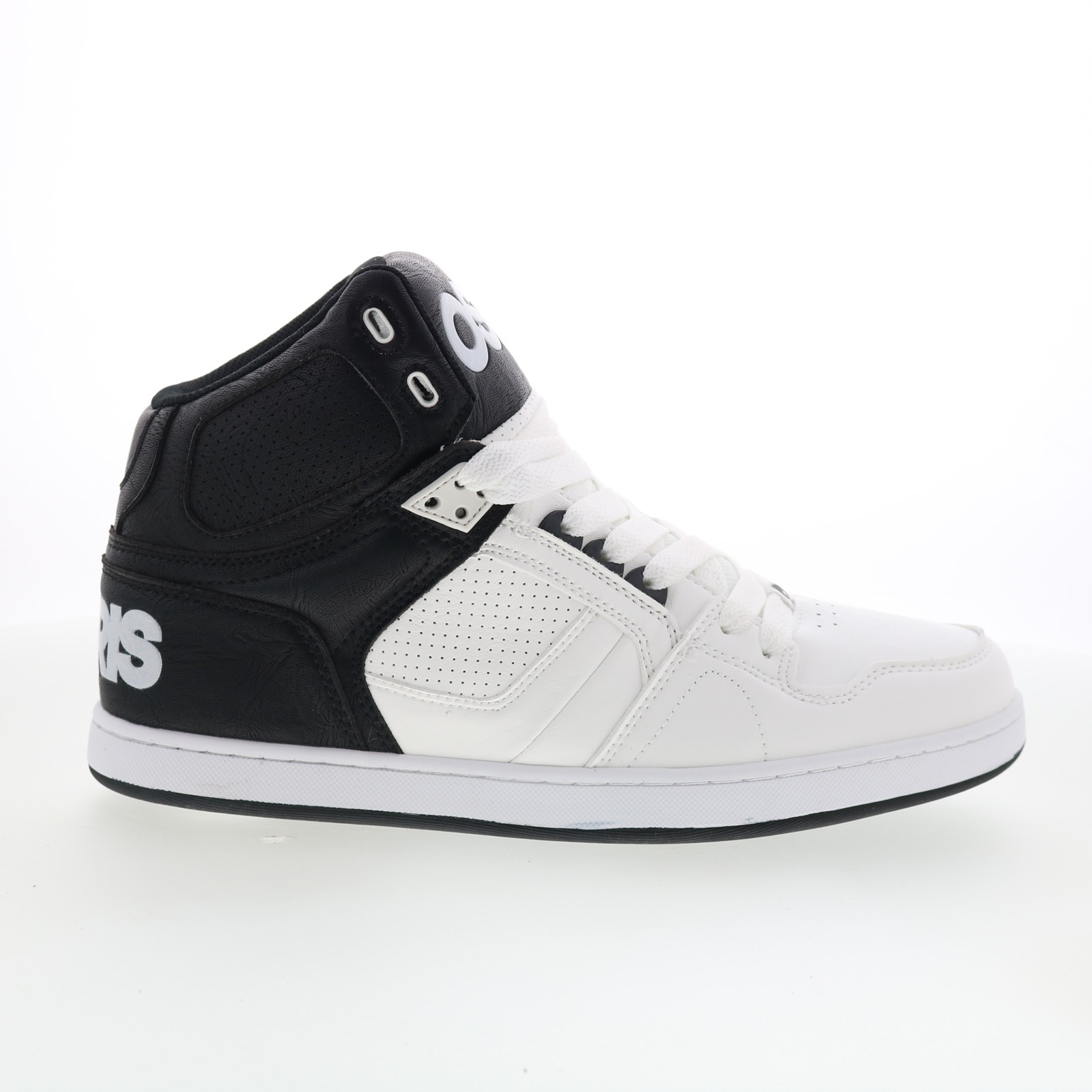 Osiris NYC 83 CLK 1343 1985 Mens White Skate Inspired Sneakers Shoes