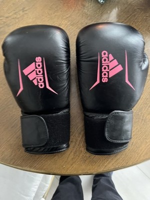 Adidas Speed 50 Boxing Gloves Black Rosa 14 oz 