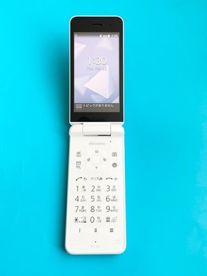 KYOCERA DIGNO Keitai KY-42C Android Flip Phone Unlocked White From Japan