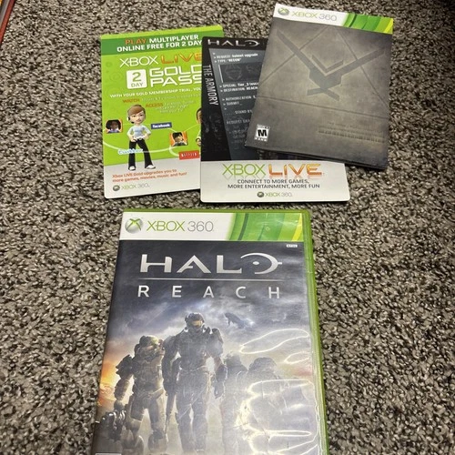 Halo Reach Xbox 360 Good w/Manual Tested
