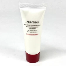 Shiseido Clarifying Cleansing Foam For All Skin Types Travel Size 15 ml / .55 oz