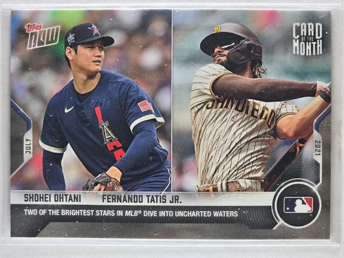 2021 Topps Now M-JULY Shohei Ohtani / Fernando Tatis Jr.