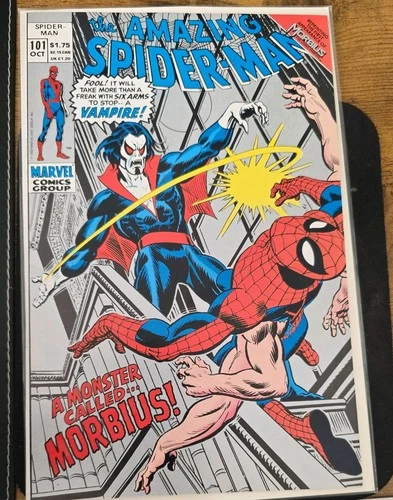 The Amazing Spider-Man #101 Reprint Marvel Comic Book  Fine-VF 1st App Morbius