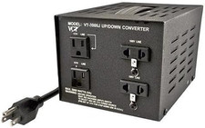 VT-3000J Japanese Step Up/Down Voltage Transformer Converts Japan 100 Volts to 1
