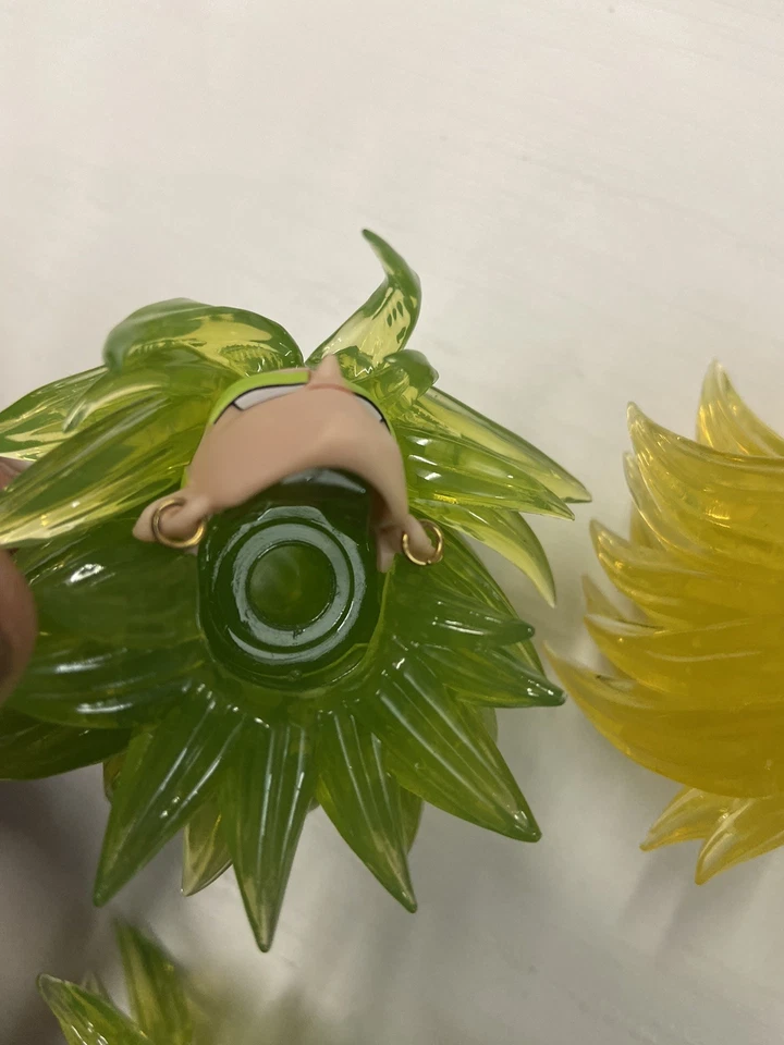 Custom Green/Yellow Hair Broli Head - Image 4 of 4