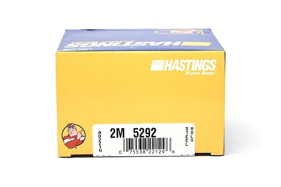 Juego de anillos Hastings 2M5292 6,2 L 2007-2013 LS3 L92 L99 L9H L94 plasma moly Foto 3 de 4