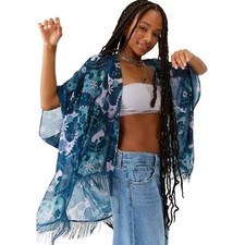 NWT Urban Outfitters Paisley Fringe Kimono