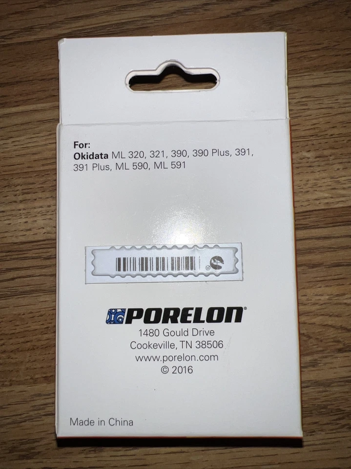 5 Pks Porelon #11514 Nylon Ribbon for Okidata ML 320/321/390/390+/391+/590 Black - Image 3 of 3