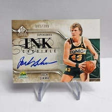 2009-10 SP Signature Edition Inkcredible /399 Jack Sikma #I-JS Auto HOF