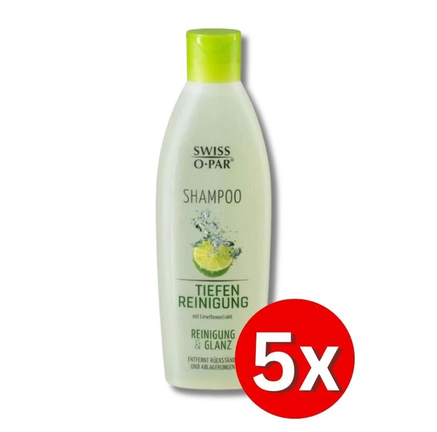 SWISS O-PAR Sonderangebot 5er Pack Swiss-o-Par Shampoo 250ml