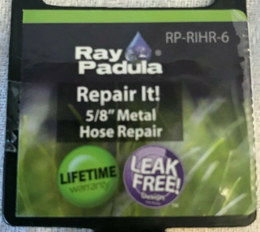 Ray Padula Garden Hose Mender 5/8"Para Reparar Uma Mangueira Quebrada Lote de 1 - Imagem 2 de 4