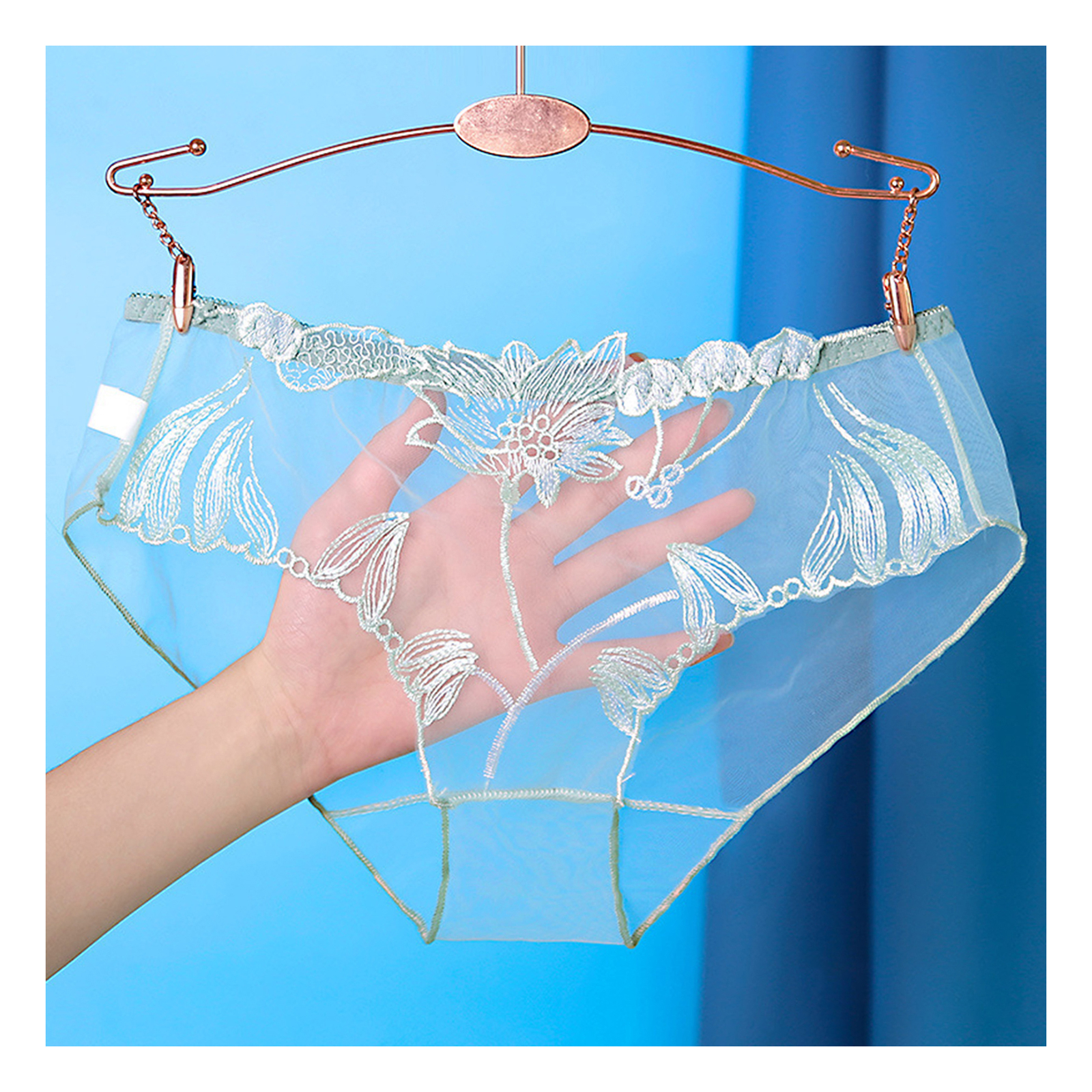 Sexy Underpants Quick Drying Cool Seethrough Thin Women Briefs