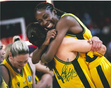 EZI MAGBEGOR Signed 8 x 10 Photo Seattle STORM WNBA Basketball AUSTRALIA