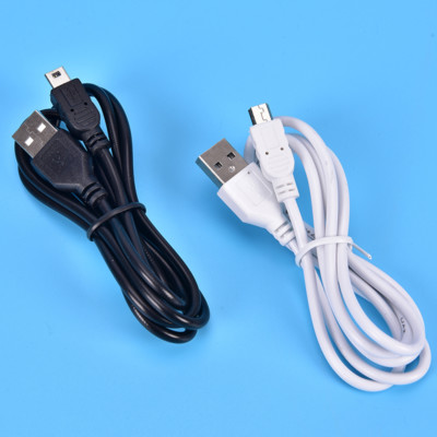 1m Long MINI USB Cable Sync & Charge Lead Type A to 5 Pin B Phone Charger M&*D#