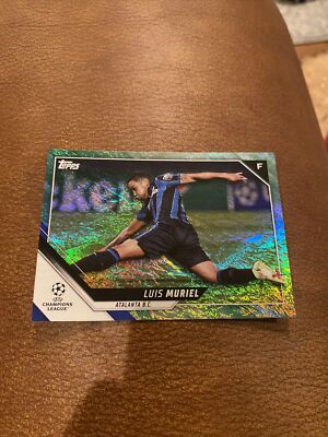 2022 Topps UEFA Champions League Chinese New Year Jade Luis Muriel Atalanta