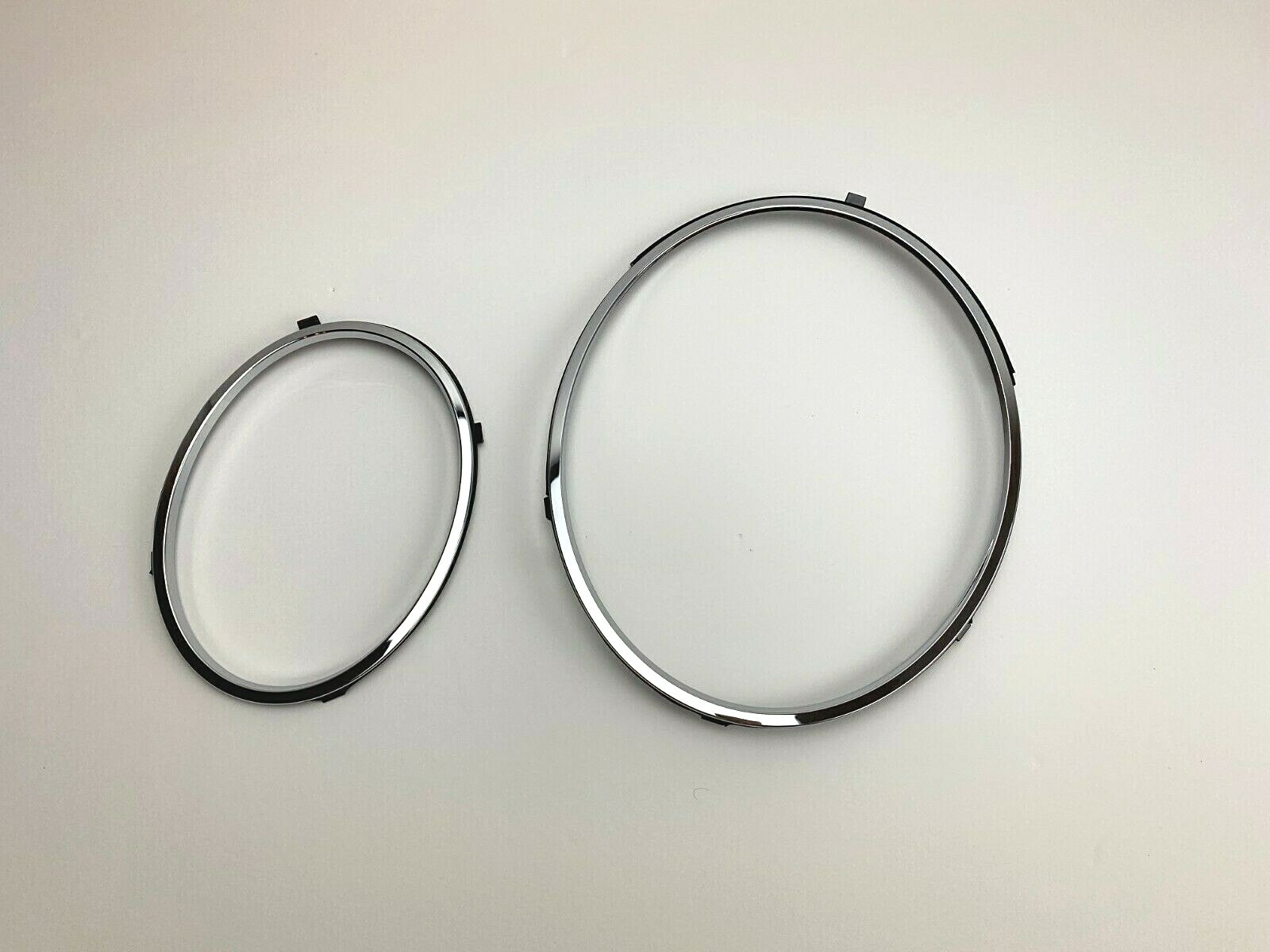 Bentley Bentayga Left Headlight Chrome Trim Ring Set