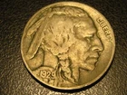 1929-P Buffalo Nickel VF BOLD FULL DATE