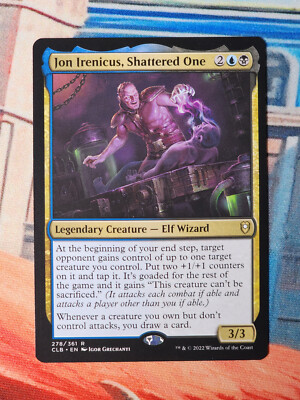 mtg jon irenicus commander deck Jon Irenicus, Shattered One Commander Legends: Battle Baldur's Gate CLB