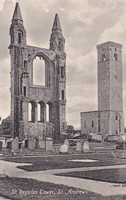 ST ANDREWS CATHEDRAL TOWER 100FT HIGH ST REGULAS AKA ST RULE VALENTIN 1912