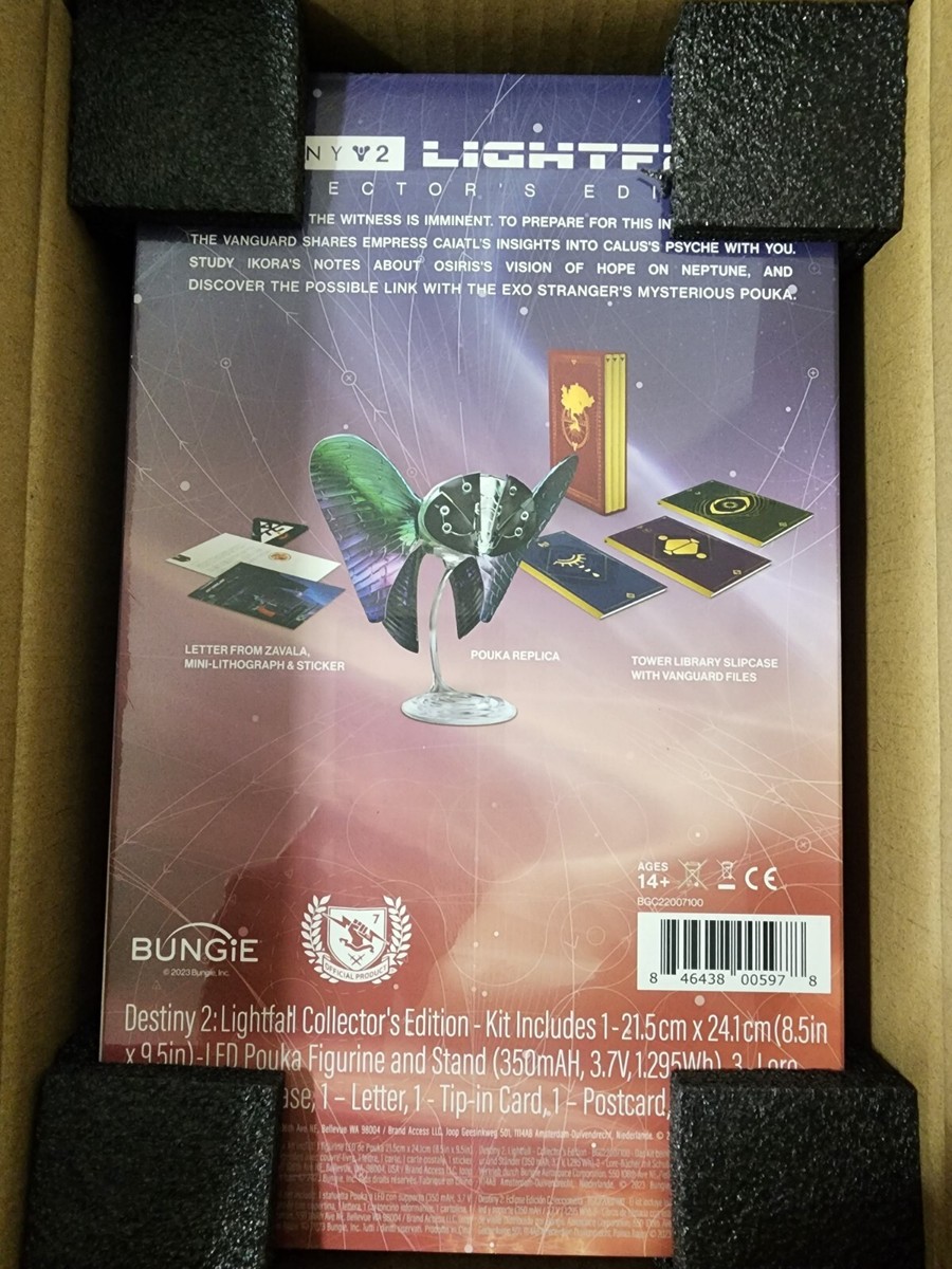 Destiny Uk Box Destiny 2 Lightfall Collector's Edition Uk