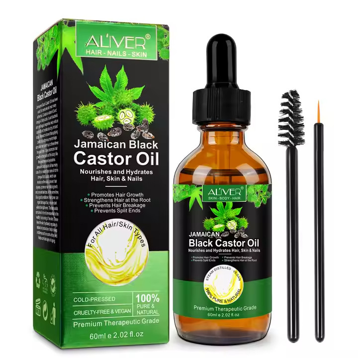 , 2 Oil For Hair Growth, Cold Press 100% Pure Natural