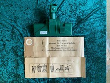  Kombidüse 10 Staubsaugerbeutel geeignet für Vorwerk Kobold 118,119,120,121,122 