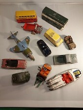 DINKY JOBLOT x 12 diecast Vintage models- RESTORATION OR SPARES