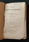 INDEX LIBRORUM PROHIBITORUM GREGORII XVI 1862