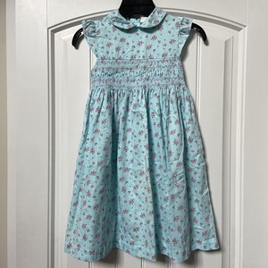 laura ashley smocked dress