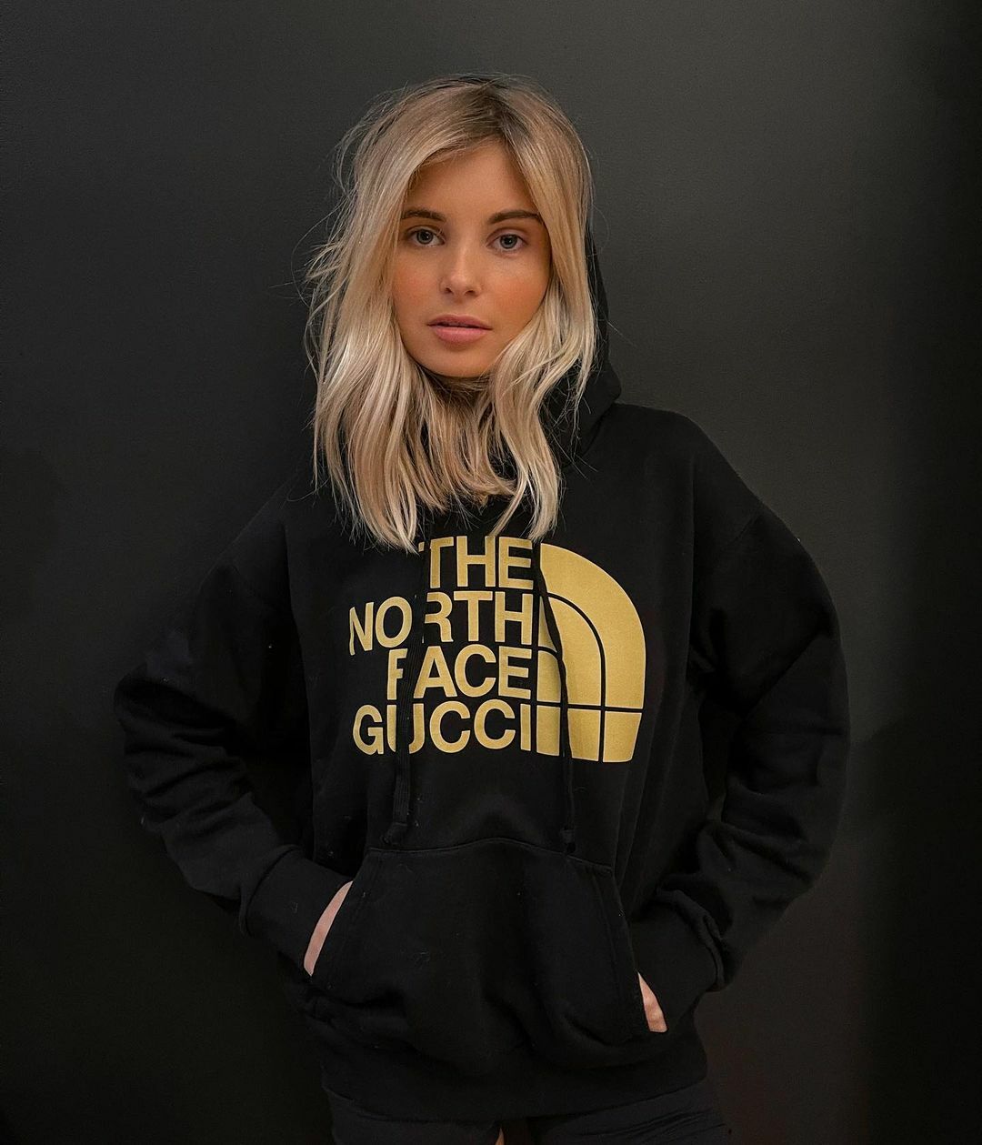 The North Face Gucci Collab Black Gold 
