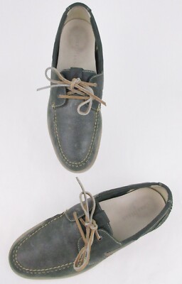 Cole Haan green leather boat shoes Cole Haan Cloudfeed Weekender Boat Shoes Lightning Green  main image 4