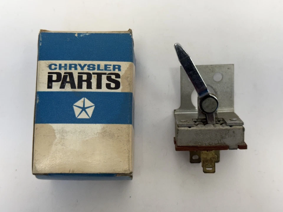 1966-1967 Dodge Coronet зарядное устройство переключатель управления обогревателем 2631539 новый из старых запасов - Изображение 2 из 4