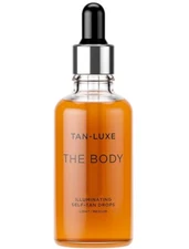 TAN-LUXE 2X The Body Illuminating Self-Tan Drops Light/Med 0.50oz NIB